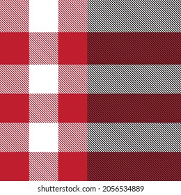 Asymmetric Plaid textured seamless pattern suitable for fashion textiles and graphics