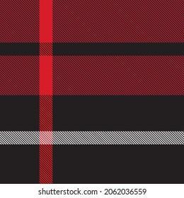 Asymmetric Plaid textured seamless pattern suitable for fashion textiles and graphics