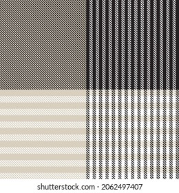 Asymmetric Plaid textured seamless pattern suitable for fashion textiles and graphics