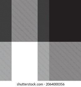 Asymmetric Plaid textured seamless pattern suitable for fashion textiles and graphics