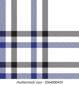 Asymmetric Plaid textured seamless pattern suitable for fashion textiles and graphics