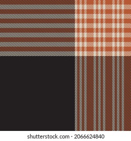 Asymmetric Plaid textured seamless pattern suitable for fashion textiles and graphics