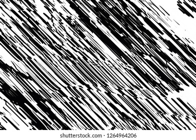 Asymmetric texture with doodles, hatching, stripes, scratch, interference. Grunge Pattern. Vector illustration.