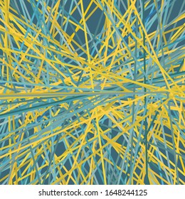 Ilustración del vector de rayas entrelazadas asimétricas caóticas
