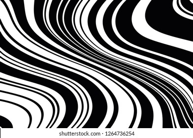 Asymmetrical texture with random chaotic diagonal lines. Overlay texture for your amazing design. Grain Urban Dust Distress. Black and white. Abstract geometric pattern. Vector illustration
