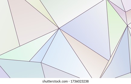 Textura asimétrica con líneas caóticas aleatorias, formas geométricas irregulares. Ilustración vectorial de color claro de elemento de diseño para crear antecedentes de arte moderno, patrones. Grunge estilo urbano.