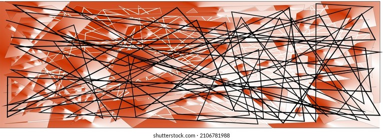 Textura asimétrica con líneas aleatorias aleatorias. Patrones caóticos para tus extraordinarios diseños. Borde del fondo afligido urbano. Color del patrón geométrico abstracto. Ilustración del vector