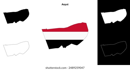 Gliederungsübersichtssatz für Asyut Governorate