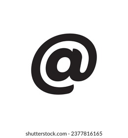 Am. Post. Symbol für Benutzername. 