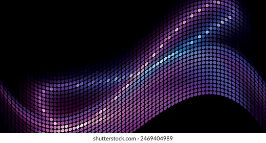 ata technology background. Abstract background. Connecting dots and lines on dark background. 3D rendering.