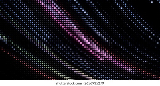 ata technology background. Abstract background. Connecting dots and lines on dark background. 3D rendering.
