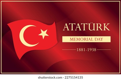 Ataturk Memorial Day 10 Kasim Turkish Background