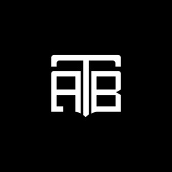 ATB Abstract Monogram Logo Design. ATB Monogram, Minimalist, Triangle, Hexagon, Unique Modern Flat Abstract Logo Design

