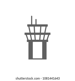 ATC tower icon vector. Symbol for your web site design, logo, app, UI. Vector illustration, EPS