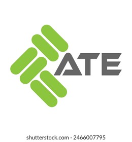 Diseño de Vector de logotipo de letra ATE, logotipo simple y moderno ATE. Diseño de alfabeto de lujo ATE