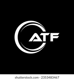 ATF Logo Design, Inspiration für eine einzigartige Identität. Modernes Eleganz und kreatives Design. Markieren Sie Ihren Erfolg mit dem Markieren dieses Logos.