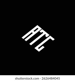 ATG letter logo design on black background.  
ATG letter business logo design. 
ATG creative initials letter logo concept.