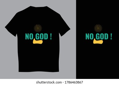Atheist t shirts design and it is easy to customize. 