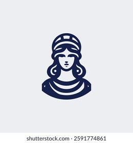 Athena goddess logo for sale.