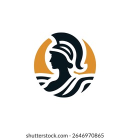 Logotipo da deusa Atena à venda.