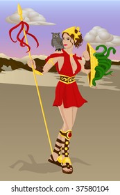 Athena, Greek Goddess of Wisdom and War