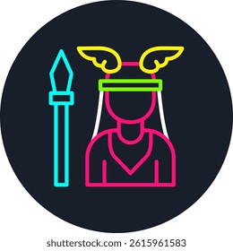 Athena Line Multi Colour Circle