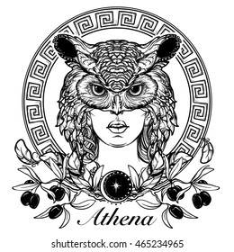 Athena Tattoo Images Stock Photos Vectors Shutterstock