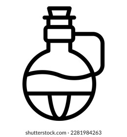Athens olive oil icon outline vector. Greek court. Greece temple