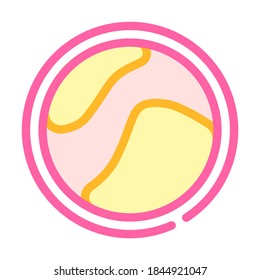 atherosclerosis heart color icon vector. atherosclerosis heart sign. isolated symbol illustration
