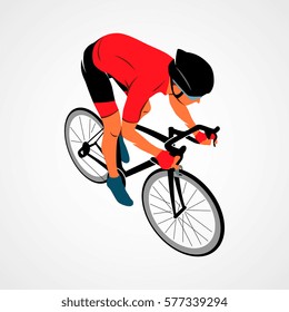 420 Cyclist Silhouette Front View Images, Stock Photos & Vectors ...