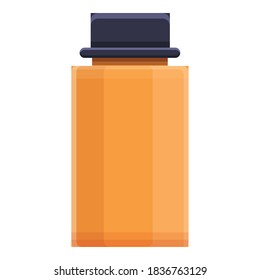 Athlete bottle icon. Cartoon of athlete bottle vector icon for web design isolated on white background