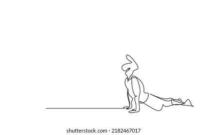 an athlete fit man doing sports and stretching