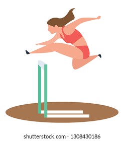 Athlete icon, isometric vector design