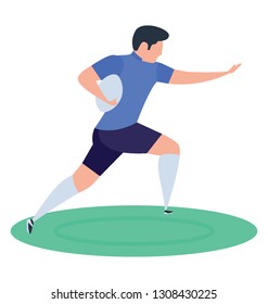 Athlete icon, isometric vector design