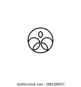 athlete logo vector design. Gym, sports games, fitness, business, trainer vector logo.