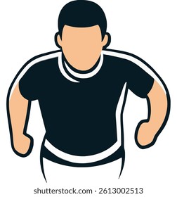 Athlete in Motion Dynamic Fitness Training Performance