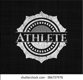 Atleta en pizarra