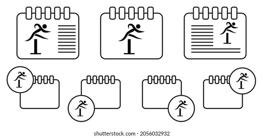 athlete on a horizontal bar icon. Elements of sportsman icon. Premium quality graphic design icon. Signs and symbols collection icon for websites, web design, mobile app on white background