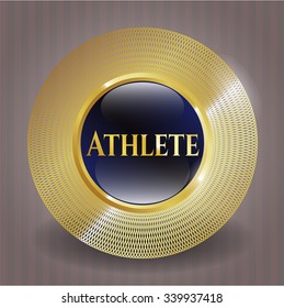 Athlete shiny badge