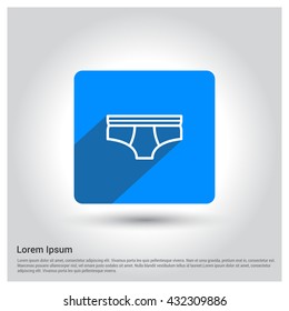 Athlete trunks icon