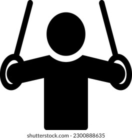 athlete  Vector illustration on a transparent background. Premium quality symmbols. Glyphs vector icons for concept and graphic design.