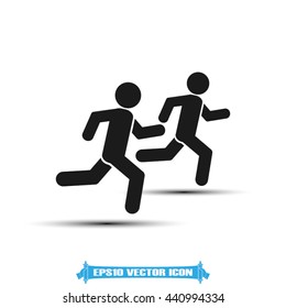 Athletes icon vector illustration EPS 10