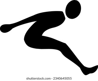Athletes vector drawing image Files