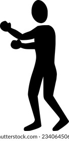 Athletes vector drawing image Files