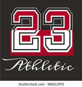 Athletic. Best player of the year.