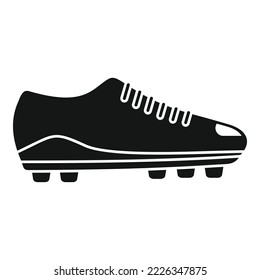 Athletic boot icon simple vector. Sport shoe. Sole pair