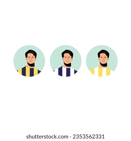 Athletic Cartoon Character: Energetic Sports Illustration
