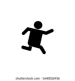 Athletic icon. design template vector