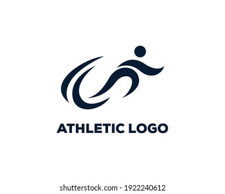 athletic logo action logo people fun logo