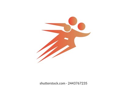 Athletic Logo Vector Images modern man logo design